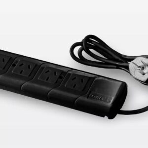 PROLONGADOR 4T C/CABLE 1,5 MTS NEGRO