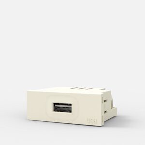 MODULO CARGADOR USB 220V BLANCO