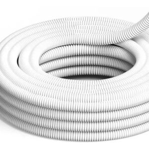 CAÑO CORRUGADO BLANCO LIVIANO 3/4''